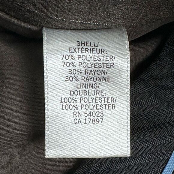 Banana Republic Womens Brown Dress Slacks Trousers size 2 Petite Wide Leg - Picture 8 of 12